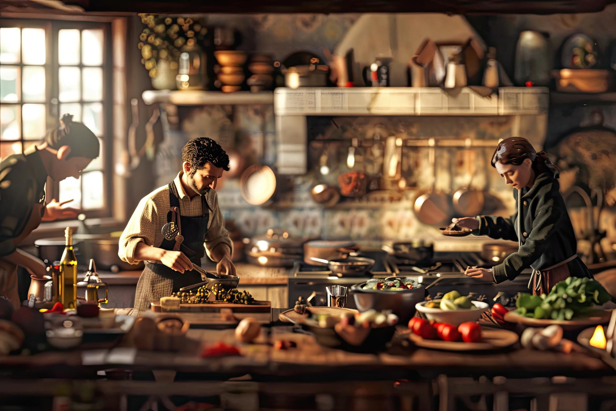 Historic kitchen workshop